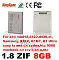 L Kingspec 1 8 Inch ATA7 ZIF 2 CE 8GB 2 Channel SSD Solid State Drive