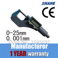 0 25mm Electronic Digital Outside Micrometer vernier caliper micrometer digital caliper vernier gauge micrometer 0 25