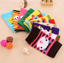 12 Styles Baby Leg Warmers newborn Boys and girls Kneepads Crawling cartoon Warm Leg Warmers 1Pari Free shipping 2016 Hot Sell