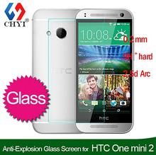9H Tempered Glass Screen Protector For HTC One mini2 M8 mini 4.5inch Cristal Templado With Retail package Moist Wipes 50pcs/lot