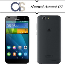 Original New Huawei Ascend G7 Cell phone Quad Core Android 4.4 MSM8916 1.2Ghz 16G ROM 5.5” 1920*720P HD 4G LTE smart phone