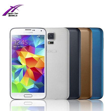 Original Unlocked Samsung S5 i9600 G900F G900A G900H Quad-core 3G&4G 16MP GPS WIFI Mobile Phone Refurbished 1 year warranty
