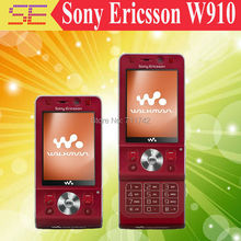100% original SONY Ericsson W910i W910  cell phones Russia keyboard Free shipping