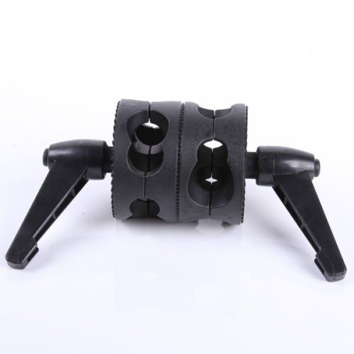 Description Picture 5 of itemLight StandsTripod Swivel Dual Head Grip Holder Bracket for Photography Accessory Boom Reflector Arm Support