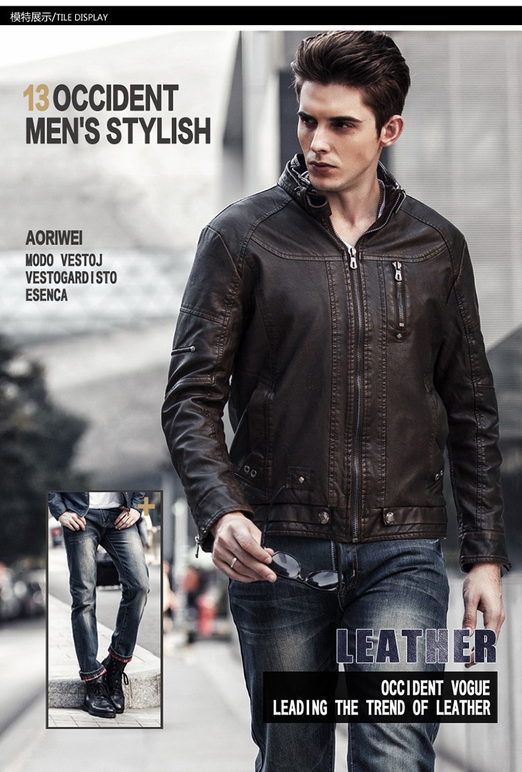 Free-Shipping-Wholesale-spring-2014-new-hot-sell-men-s-short-leisure-leather-motorcycle-leather-jackets
