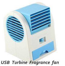 Портативная кондиционеры 4 pcsfragrance компактный вентилятор двойной мини Usb переносной кондиционируемый кондиционер двойной — использовать с подарок