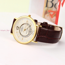 Perfect woman watches 2015 new watches leather strap brand fashion Circular calendar fashion leisure is contracted