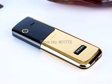 2015 NEW Fashion Bar Mobile Phone Original Josoo J99 Luxury Gold Metal Cell Phone Loud Sound