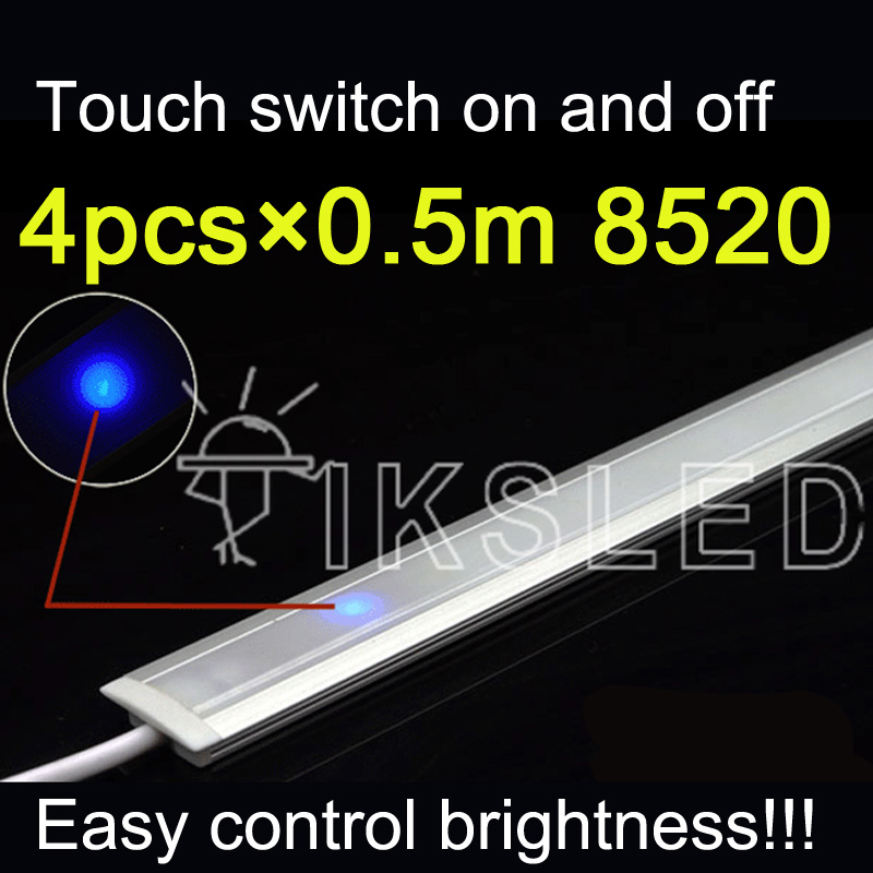 under cabinet led strip lighting dimmable touch switch control 4pcs 0 5m 8520 rigid strip dimmable under cabinet led strip lighting dimmable touch switch control 4pcs 0 5m 8520 rigid strip dimmable