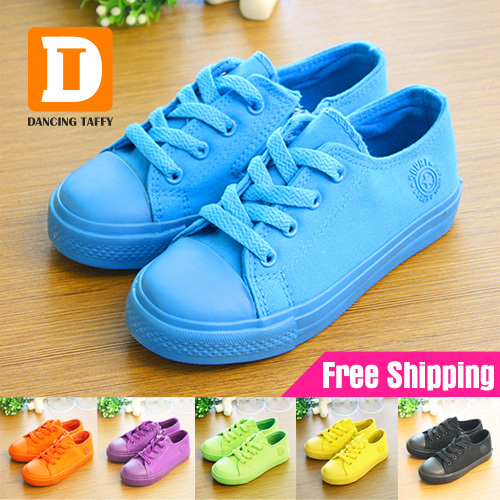 New 2015 Children Boots Boys Canvas Shoes Gold Gir...