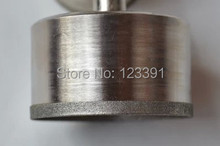Envío gratis de electrochapado diamante fino estupendo pared agujero consideró la herramienta 30 * 52 * 22 mm para procesamiento de jade pulsera tienda