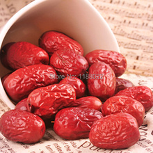 Chinese red Jujube Premium red date Dried fruit Green nature 100g