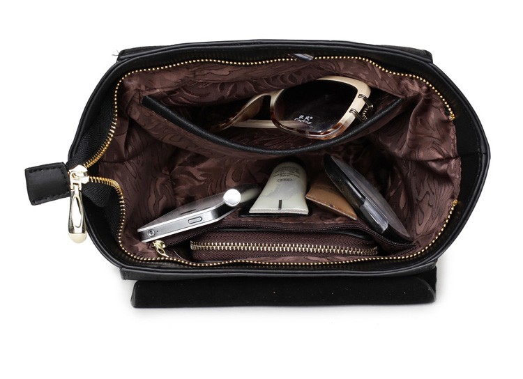 New 2015 Fashion Women Handbags Genuine Leather Bags Woman Stitching Wild Messenger Bags For Women Casual shoulder bags BH1120 (14)