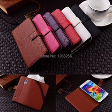 Case for Samsung Galaxy S5 i9600 Retro embossed Genuine Leather Wallet Stand Card Holder Mobile Phone Accessories Cover Bag 2015