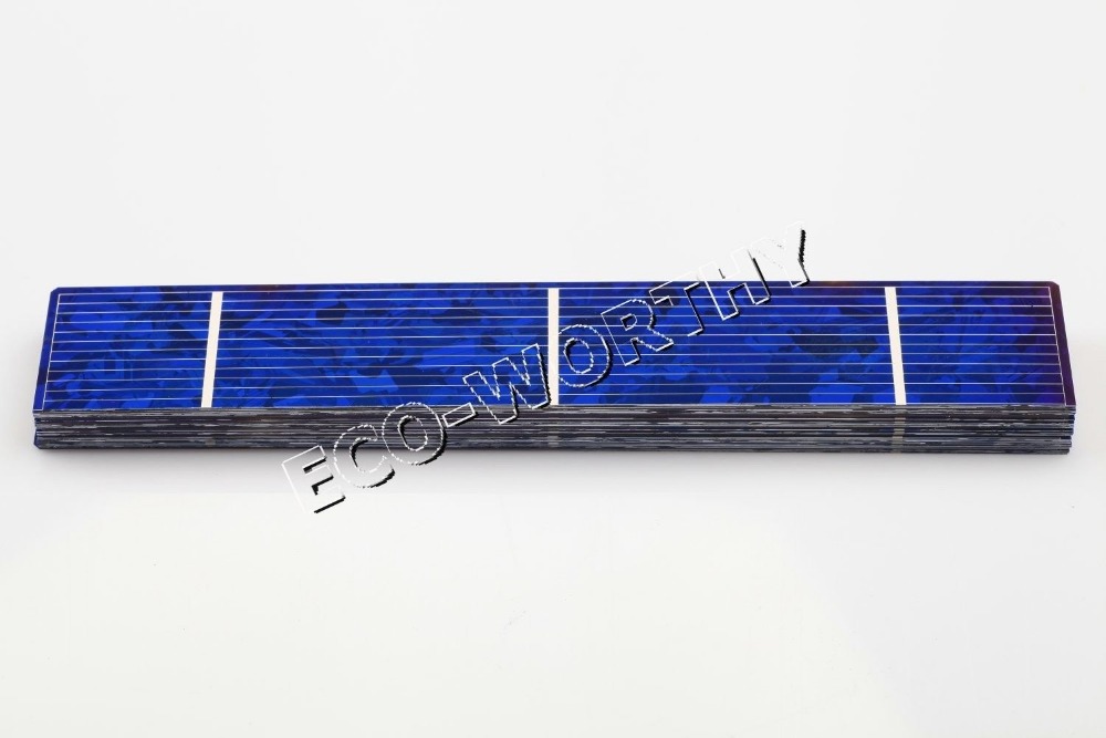 Фотография 160pcs 1x6 solar cell for DIY solar panel poly solar cells phone charging