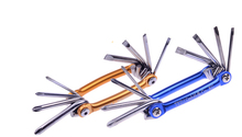 8 Styles Switzerland Tech Multi Function Mini Screwdriver Set Keychain Tool Gear Survival Kit Diagnostic Tool