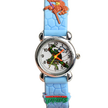New Teenage Mutant Ninja Turtles Style Kids Watches Analog Quartz Wrist Watch Skyblue for Children