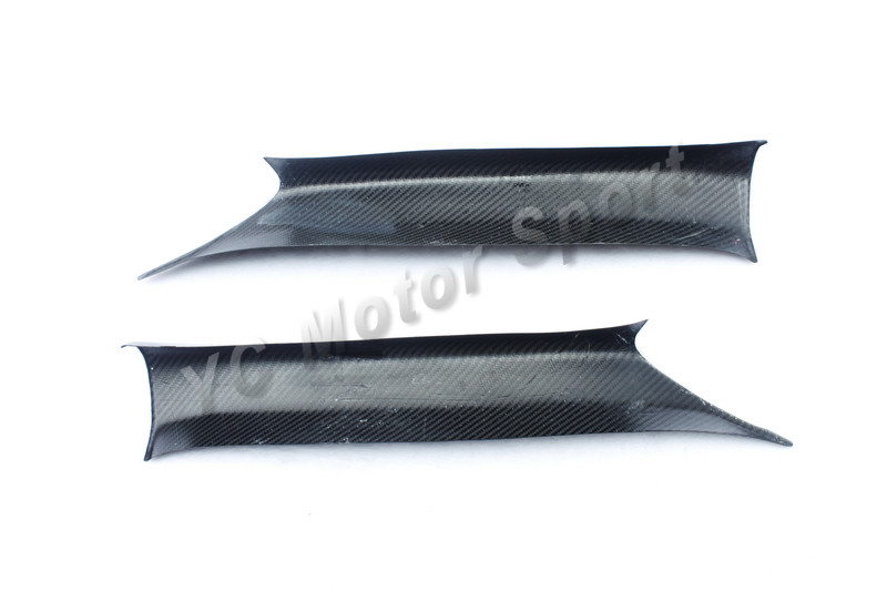 Car Accessories Dry Carbon Fiber A Pillar Cover 2pcs Fit