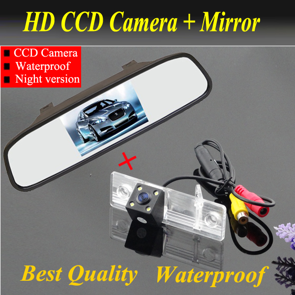 CCD HD Car Rear View Camera With 4.3 inch Car Rearview Mirror Monitor For Chevrolet Epica/Lova/Aveo/Captiva/Cruze/Lacetti CCD HD Car Rear View Camera With 4.3 inch Car Rearview Mirror Monitor For Chevrolet Epica/Lova/Aveo/Captiva/Cruze/Lacetti