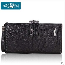 2016 new Thai YuanYu really crocodile hand bag leather wallet long money big capacity handbags men bags
