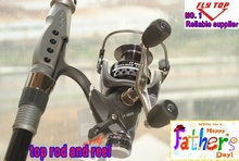 promotion FT6000 baitrunner reels and 3.6m fishing rods, fishing rod and reel combos free shipping