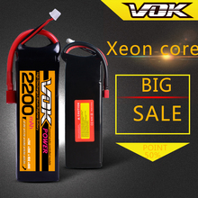 VOK POWER lipo battery 11.1v 2200mAh 35C 3S rc helicopter rc car rc boat quadcopter remote control toys Li-Polymer battey