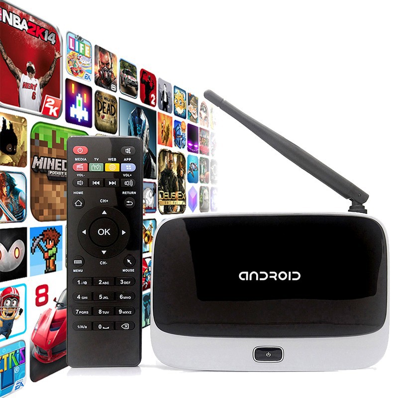Купити CS918 Quad Core Google Android 4.4 Smart TV Box Player 2GB/8GB WiFi XBMC KODI в Україні