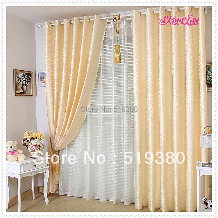 free shipping 1 9m 2 5m ready made beige jacquard curtain custom made balcony curtain free shipping 1 9m 2 5m ready made beige jacquard curtain custom made balcony curtain