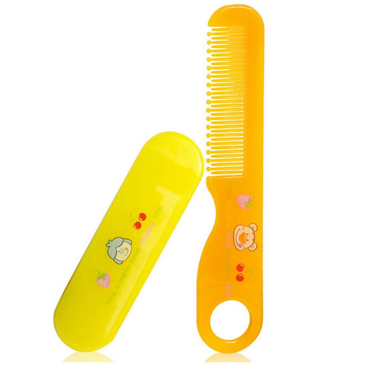 Baby Care New Baby Comb Hair Brush Hot Baby Massage Scalp Spazzola Hair Neonato Hairbrush For Baby Baby Brush Set Teezer (2)