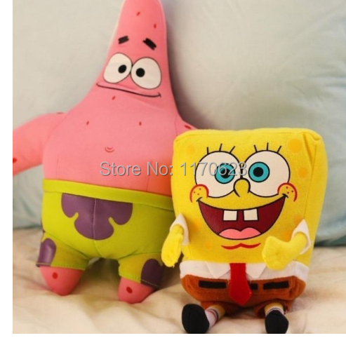 2017 Hotsale 2pcs/lot Cartoon Animal Doll Toy Stuffed and Plush Toys SpongeBob and Patrick Star Kids Toys for children baby born 23CM-2pcs-lot-Cartoon-Animal-Doll-Toy-Stuffed-and-Plush-Toys-SpongeBob-and-Patrick-Star-Free (2).jpg