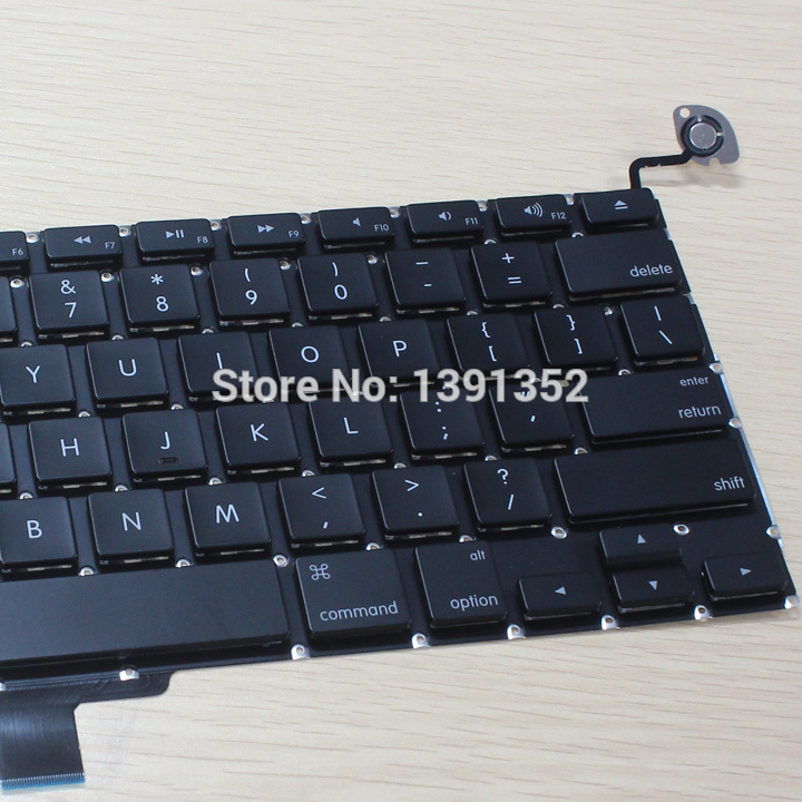 new & original a1286 US Keyboard for macbook pro a1286 laptop keyboard replacement 2009 2010 2011 2012