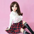 100cm silicone sex doll mini sex doll with skeleton frame inside lovely girl real doll