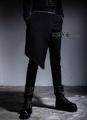2016 spring new hair stylist Nightclubs men Korean culottes feet casual trousers slim stage performances Punk