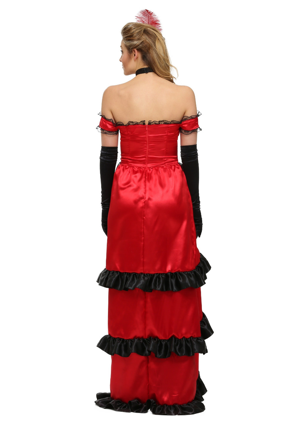 Irek Adult Plus Size Saloon Girl Costume Classic Halloween Cosplay Costume For Carnival 9710