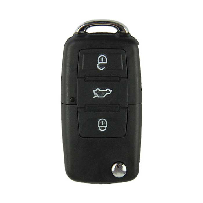 Нежный классический Высокое качество 3 кнопки черный флип дистанционного ключа автомобиля бланк замена ключ оболочки