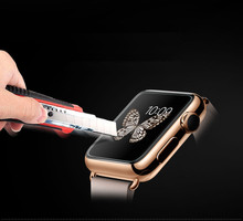 20pcs/lot Screen Protector 9H 2.5D HD Tempered Glass For Apple Watch 38MM 42MM Protective Screen Explosion Proof Film