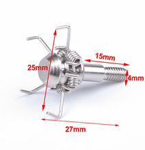 12pcs lot Hunting Arrow Broadhead Judo Arrow Points Paw Point 100 Grain Tips 4mm Screws into