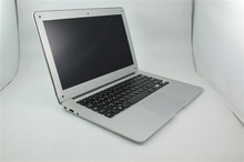 Free Shipping 14.1 inch ultrabook slim laptop computer Intel D2500 1.86GHZ  WIFI Windows 7 laptop notebook