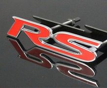 2015 Hot for Chevrolet 3D RS Camaro Sport front Grill Grille Decal Badge Emblem Sticker high quality free shipping