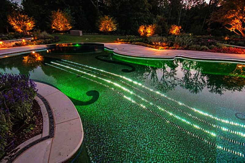 Solar RGB Underwater Light LED Grass Ground Lamp Outdoor Garden Decorative Lamp Waterproof spotlight Pool Atmosphere lamp (4)