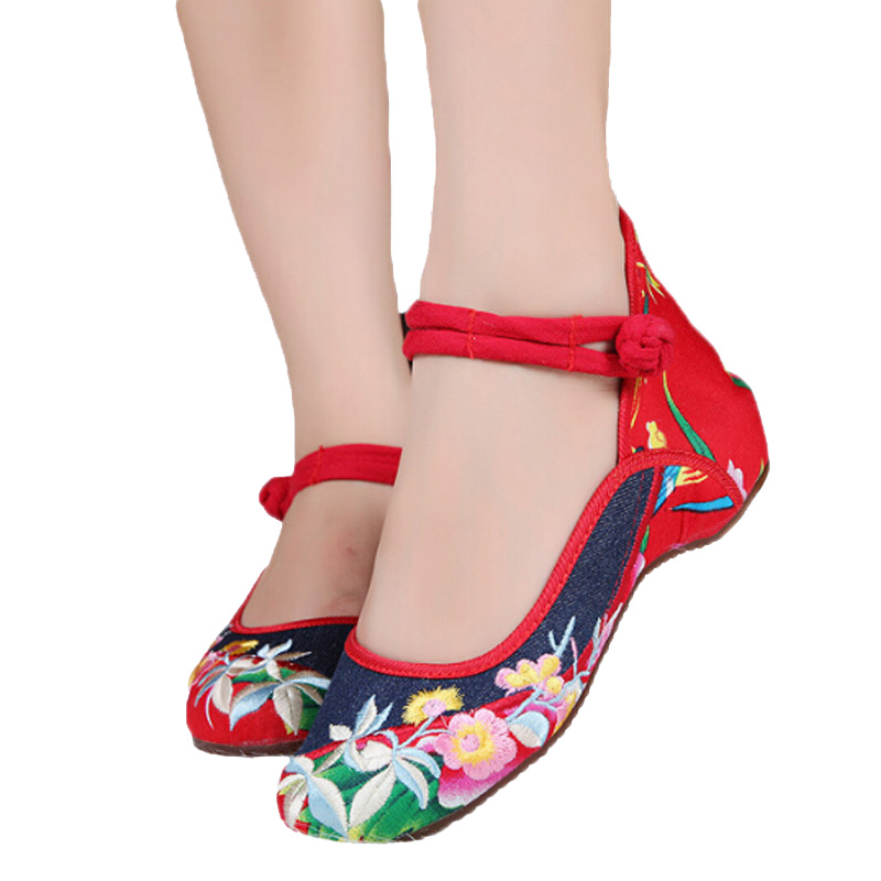 womens floral flat shoes