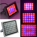 12 40 60 100W High Power Plant lamp grid Spotlights AC85 265V Red Blue LED Greenhouse