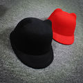 Fashion New Winter Fashion Women Devil Hat Cute Kitty Cat Ears Wool Derby Bowler Cap