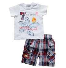 children Summer clothing set baby boy clothes kids cotton t shirt short pants boy clothes suit