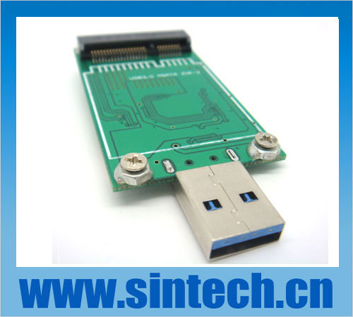 Usb 3.0 -sata mSATA SSD        mini pci - e intel -  SSD