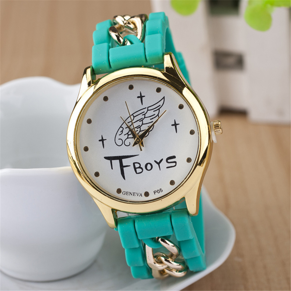 Free shipping relogio masculino quartz watch Silicone strap women s watches digital watch women s wings