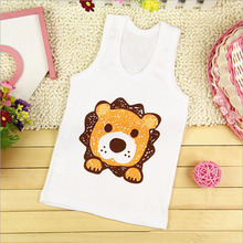 Brand Cotton Kids Clothes Boys Sport Sleeveless T shirt Baby Boy Summer Kid Tee Children T