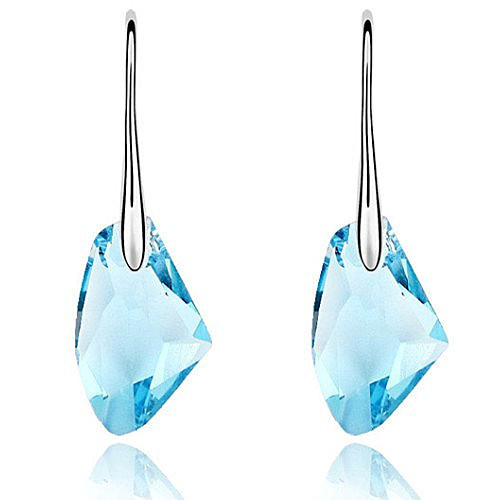 Fashion Pendientes 2016 Ax Austrian Brincos Crystal Earrings Women Jewelry CE150 F0046