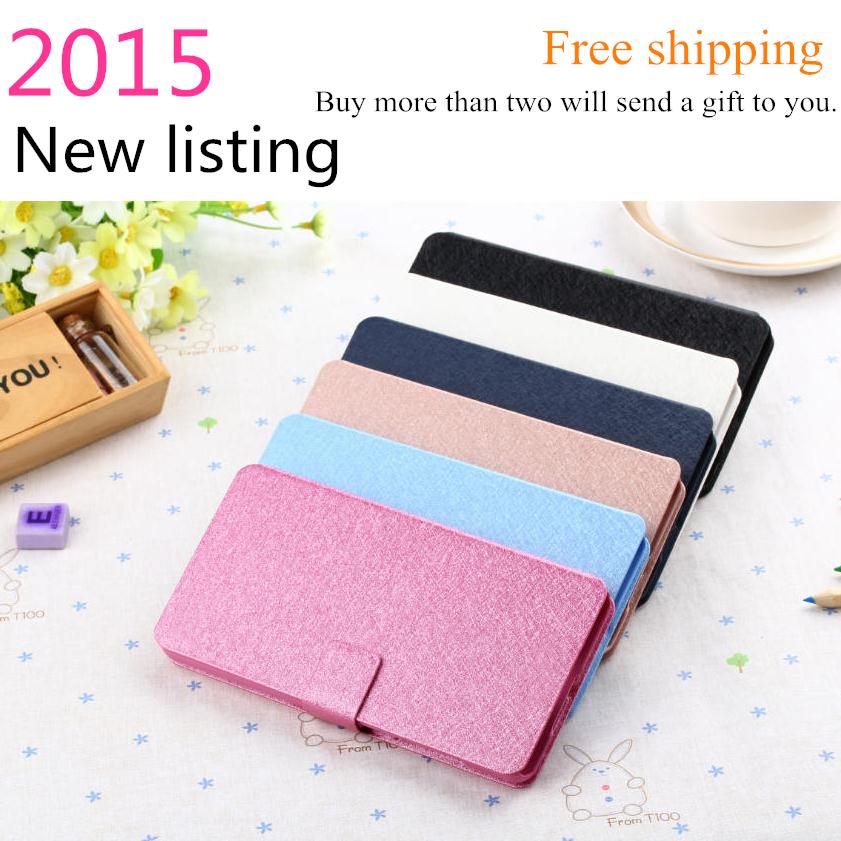 Luxury PU Leather Stand Cases Flip Cover For Lenovo A328 A328T phone case Multi Function Leather