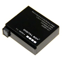 New Arrival 1 Piece 3 8V 1650mAh Battery Go Pro AHDBT 401 AHDBT 401 Battery Charger